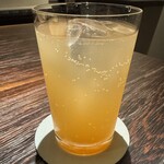 食堂さいと右 - サワー　自家製生姜　キンミヤ