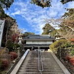 フルーツカフェ ニジ - メロンを楽しんだ帰り道は、マイレビさんに教えてもらった油山寺で紅葉狩り♪