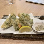 和処 あかつき - 鯵の梅肉揚げ　私好み＾＾