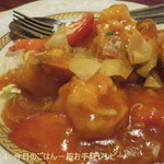 大エビのチリソース