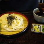 味由 - ざるうどん、６００円。