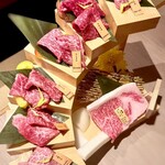 炭火焼き和牛牛桜 - 