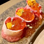 炭火焼き和牛牛桜 - 