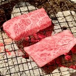 炭火焼き和牛牛桜 - 