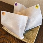 菓子工房 福 - チョコレートとバナナのシュークリーム(同行者注文)