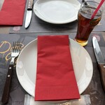 シュラスコ＆ビアレストランALEGRIA - ソフトドリンク飲み放題を付けました。写真はウーロン茶