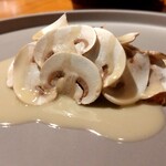 マッシュルームタルト