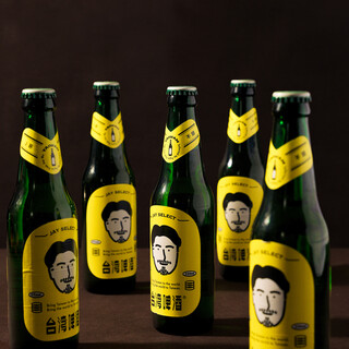 富錦樹オリジナルラベルの台湾ビール！