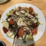 創作和食 いし田 - 海鮮サラダ　ボリューム有り。