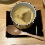 創作和食 いし田 - 冬瓜の茶碗蒸し…シーダーだけに　いい出汁してたわ〜