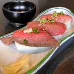 米澤牛DINING べこや - 米沢牛三種握り寿司