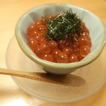 千駄木 鮨隆 - ひとくちイクラご飯