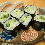 千駄木 鮨隆 - かっぱ巻き