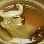 千駄木 鮨隆 - 椎茸土瓶