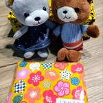 しおがま庵 - 2周年記念でいただいた、かわいいティッシュケース♥️いろんな柄があり迷いました((ﾉ∀｀)･ﾟ･｡ 