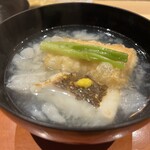 銀座 しのはら - みぞれに見立て