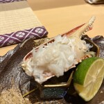 銀座 しのはら - 剥きサービス