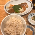 玄米食堂 あえん - 玄米ご飯大盛り