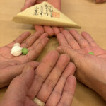 山玄茶 - 〆の金平糖とラムネ