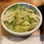 新潟屋 - サラダで血糖値コントロール