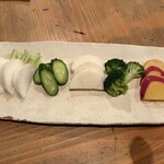 吾一 - お通し/ぬか漬け