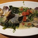 イタリアン酒場ナチュラ 武蔵小杉店 - サゴチとたっぷり魚介のアクアパッツァ