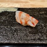 鮨旬美 西川 - 車海老握り