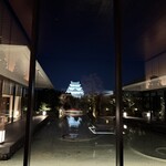 鮨旬美 西川 - 空中中庭からの名古屋城