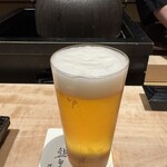 鮨旬美 西川 - 生ビール