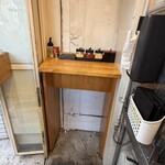 ラーメン見田家 - 壁向きカウンター②