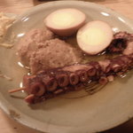 浅草おでん大多福 - タコ・スジ・玉子