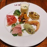 前菜の盛り合わせ