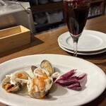 トラットリア チャオ - シーフードマリネ。