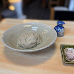 流山 すず季 - そばがき。もちもちしてて、これもう餅じゃん！こんな美味いの初めて！あ、ﾜﾀｸｼそばがき自体初めてでした。