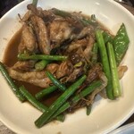 アネロ - セセリとニンニクの芽のガーリックソテー