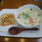 Cafe Linnea - クリームシチューランチ（980円）