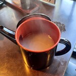 そばの実 - そば湯