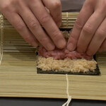 札幌 鮨Sublime - トロタク巻き