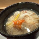 札幌 鮨Sublime - 蟹茶碗蒸し