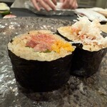 札幌 鮨Sublime - トロタク巻き