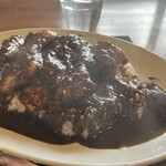 肉食堂 最後にカツ。 - 