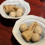 九州料理と博多出汁おでん  四文銭 - 