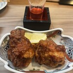 だるまや - 塩唐揚げは2個てお願いした