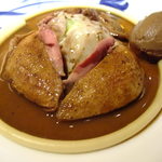 アピシウス - フランス産仔鳩のベカス風に仕立てのロティ