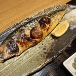 豊洲場外食堂魚金 - サバの塩焼き
