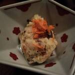 郷土酒亭 元祖 炉ばた - ポテトサラダ（お通し）