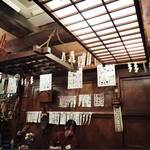 郷土酒亭 元祖 炉ばた - 店内上方