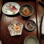 郷土酒亭 元祖 炉ばた - この日のお通し（1380円）