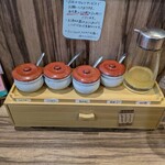 麺や ふくわらい - 味変色々