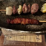 赤垣屋 - 砂ずりとかわ（この皮最高でした）